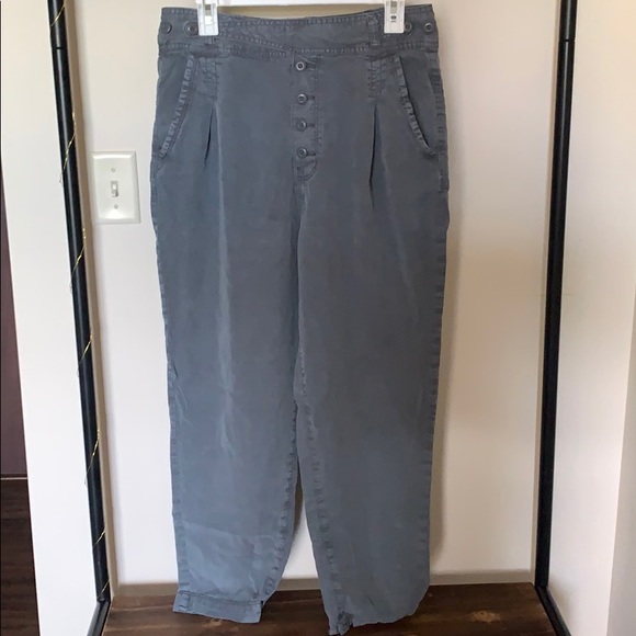 American Eagle Outfitters Denim - High waisted blue cargo pants